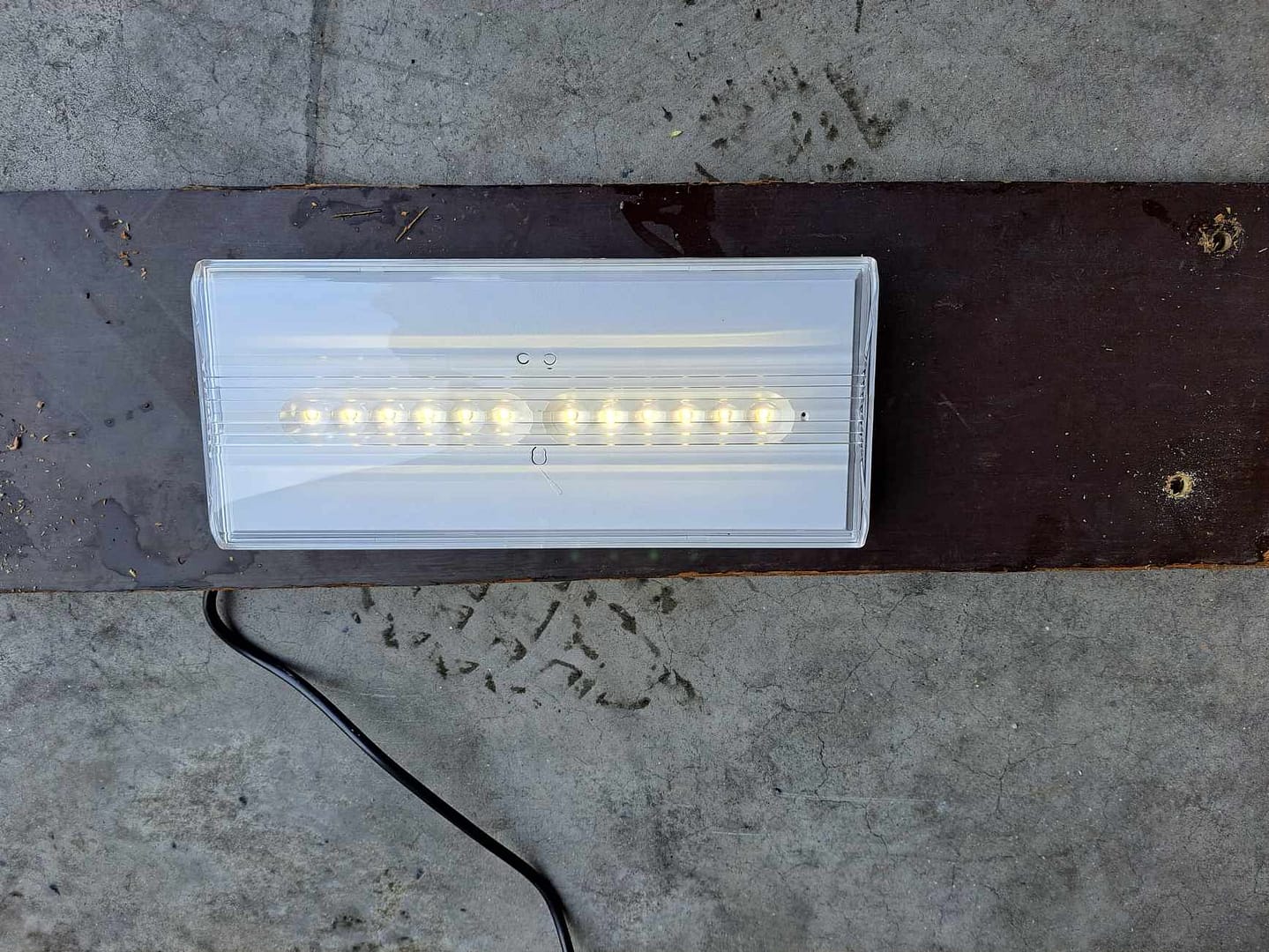 Noodverlichting met LED-lampen