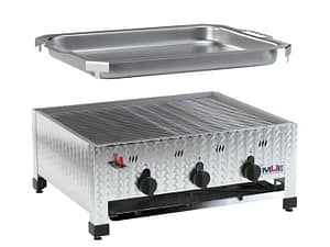 Gascombi-tafelbraadpan GBT3-V5
